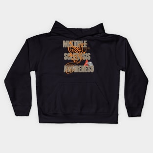 Multiple Sclerosis Awareness Kids Hoodie